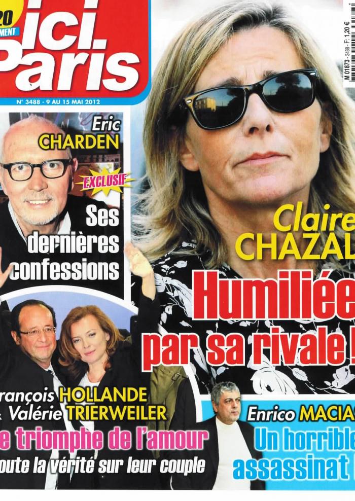 Publication dans le magazine Ici Paris